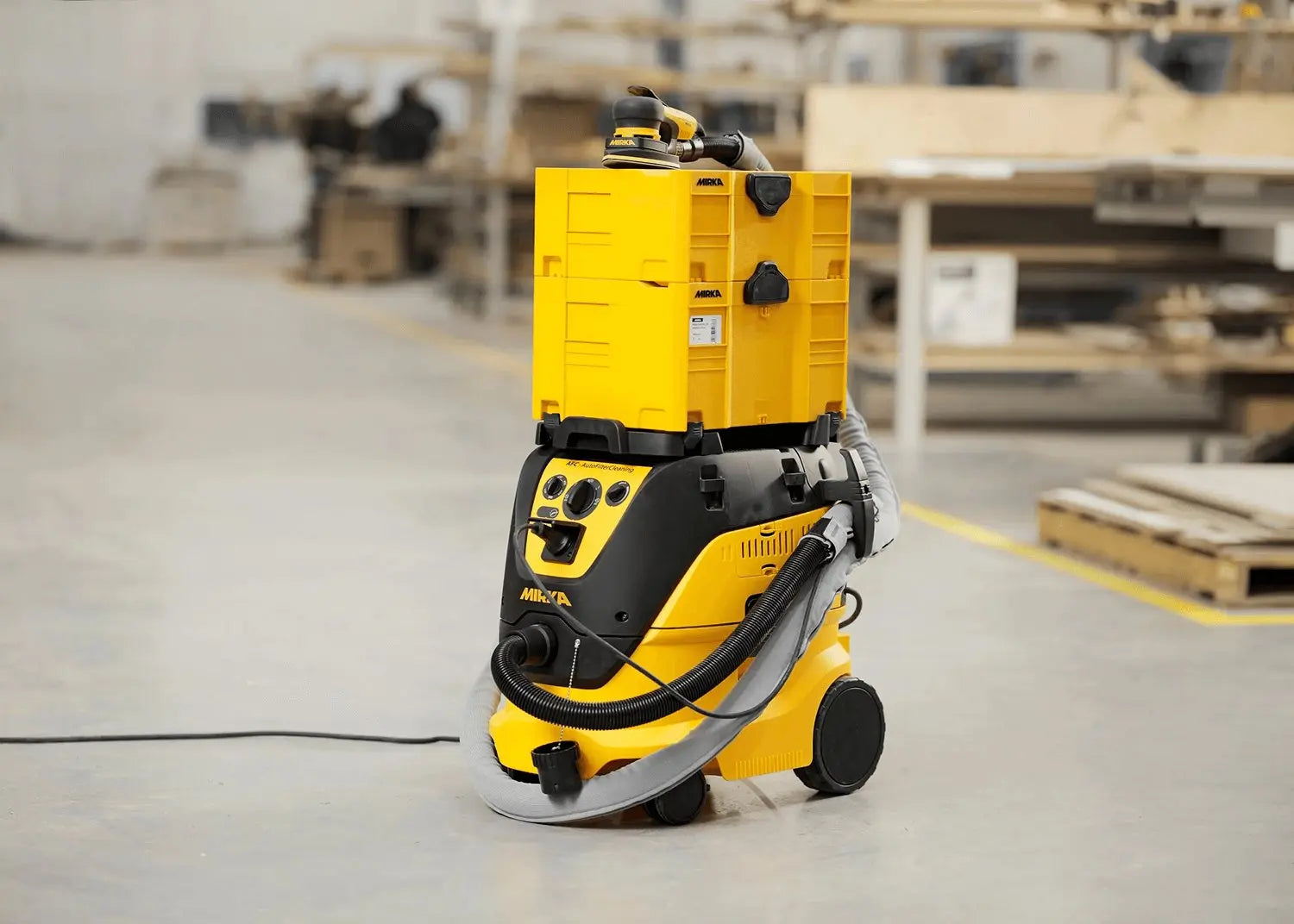 Mirka dust extraction