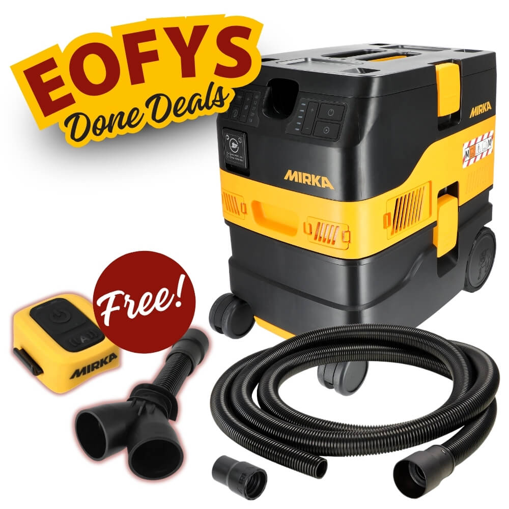 Mirka DEXOS 1217 M Dust Extractor Kit Best Abrasives