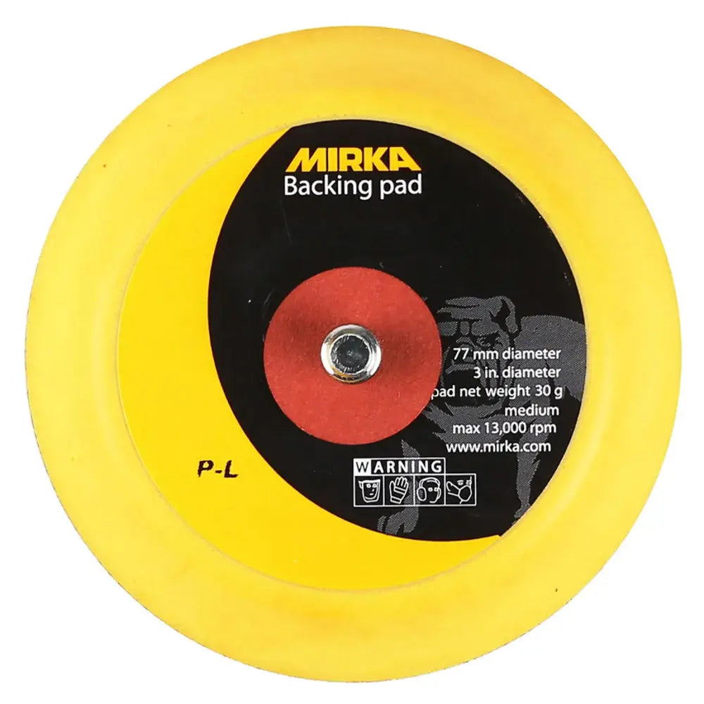 Backing Pad 77mm 1/4" Grip Medium (for ARP-B & AROP-B) Best Abrasives