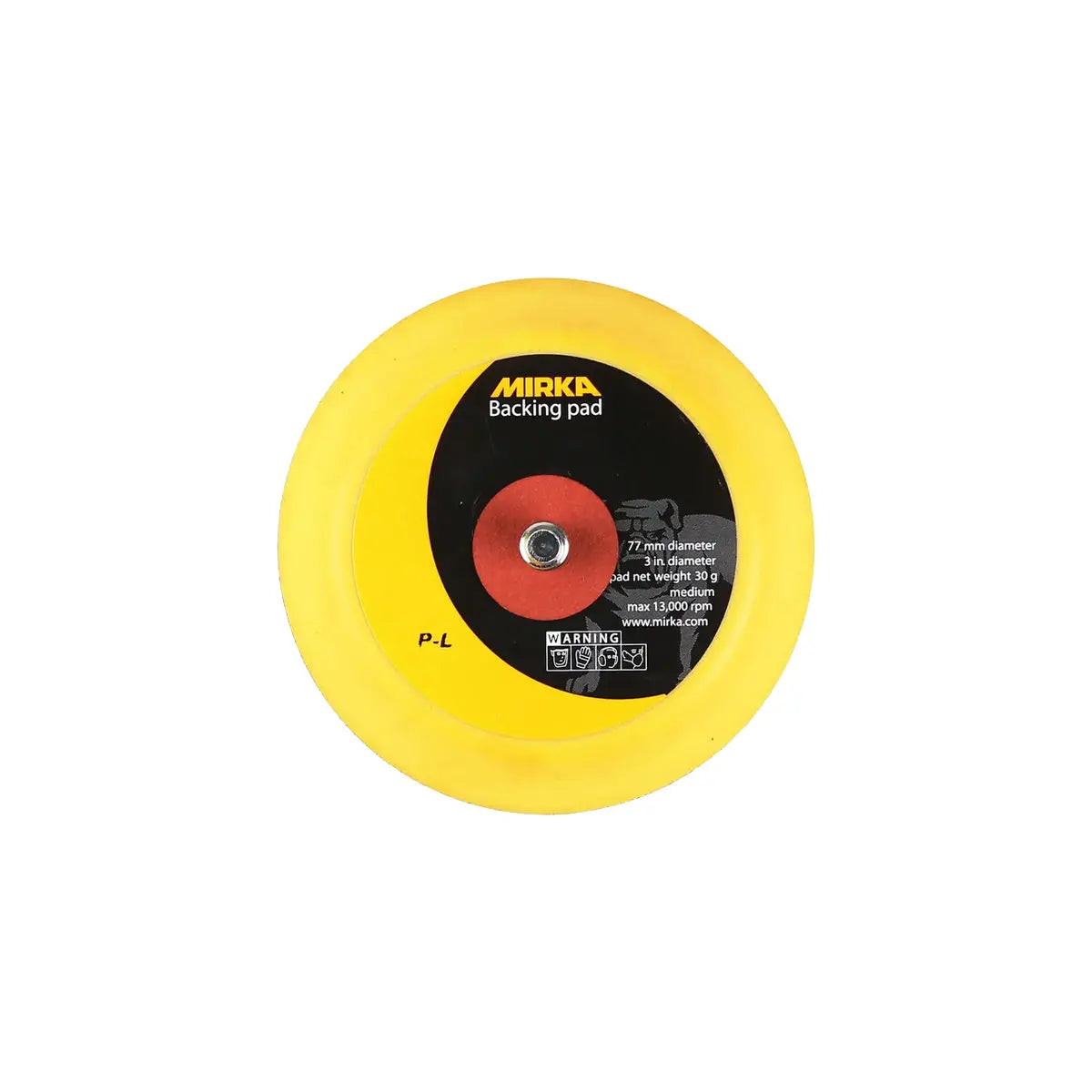 Backing Pad 77mm 1/4" Grip Medium (for ARP-B, AROP-B, ROS) Arop-b