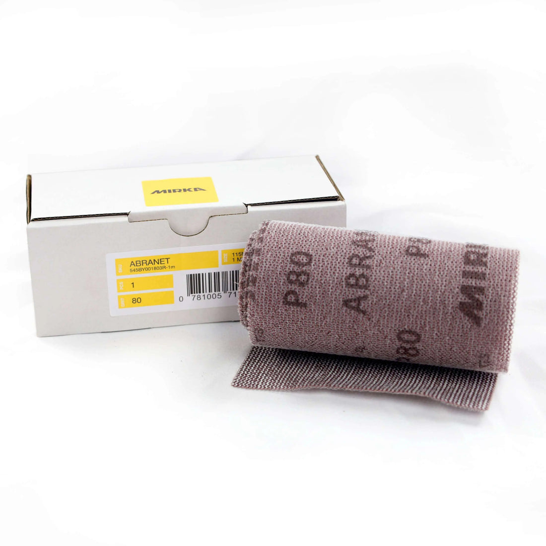 Mirka Abranet Abrasive Roll - 115mm (1m & 10m Lengths) Abranet