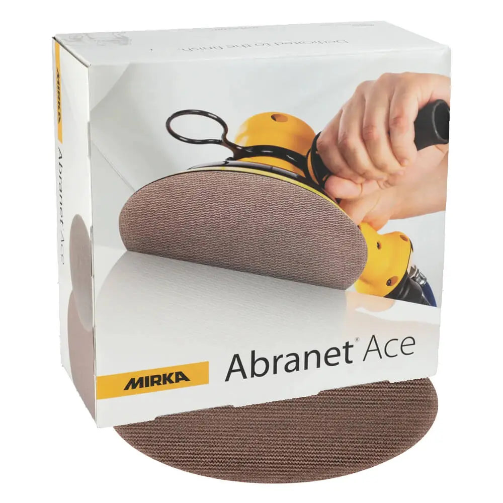 Mirka Abranet Ace 175mm Ceramic Sanding Discs - 50 Pack Abranet Ace