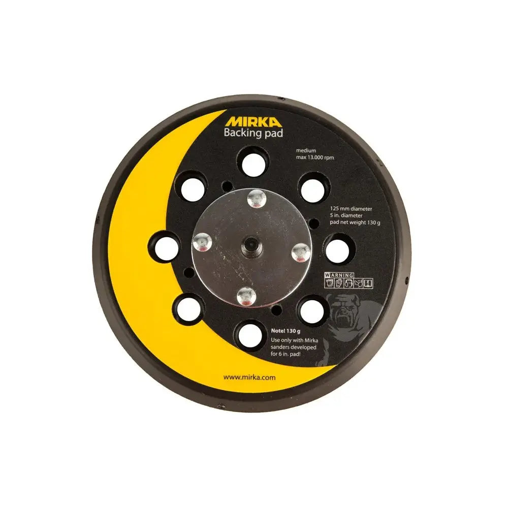 Mirka Backing Pad For Deros Sander, 125mm 5/16" Grip 28H - Medium Deros