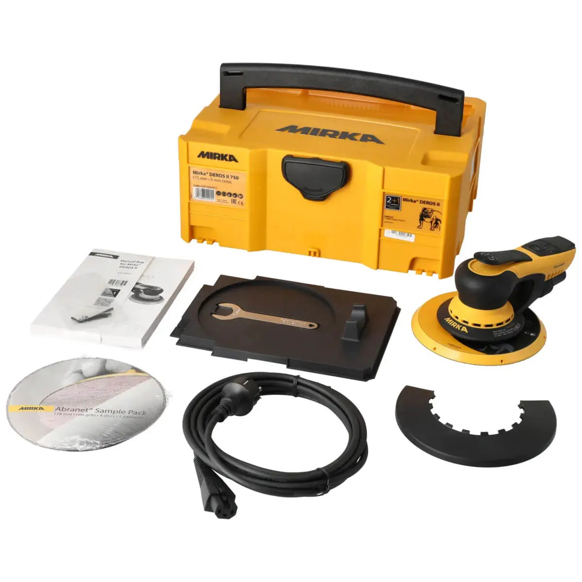 Mirka Deros II 750AN 175mm, Orbit 5.0mm Deros