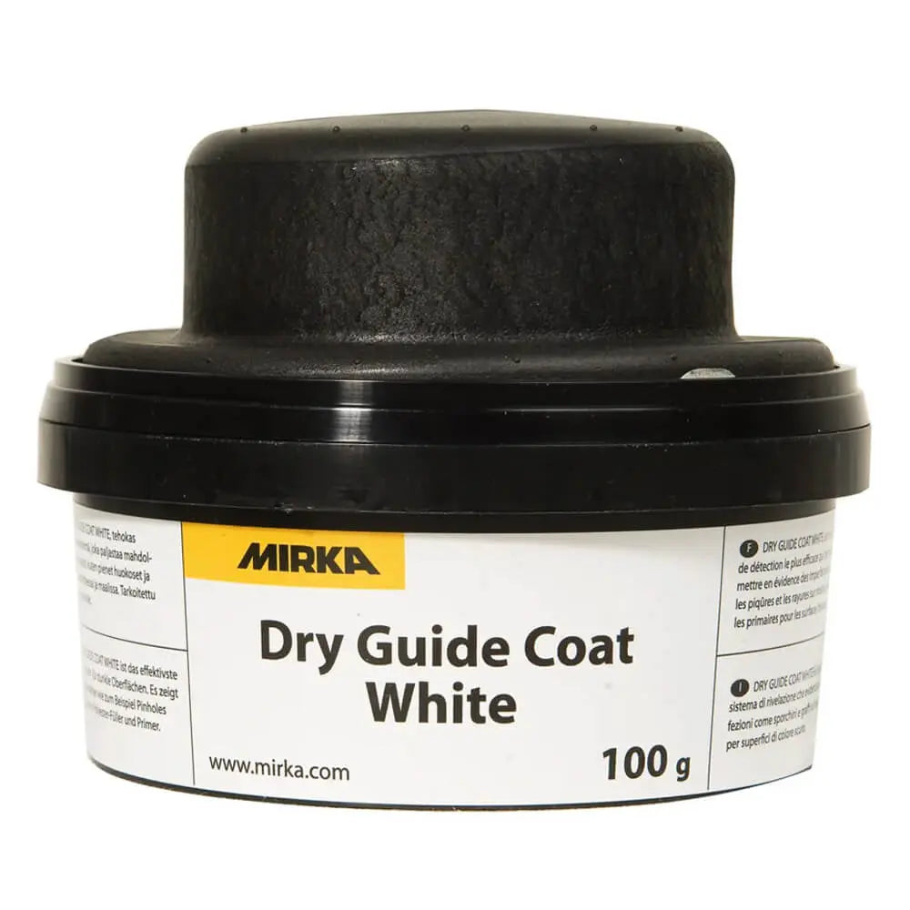 Mirka Dry Guide Coat White - 100g for making scratches visible