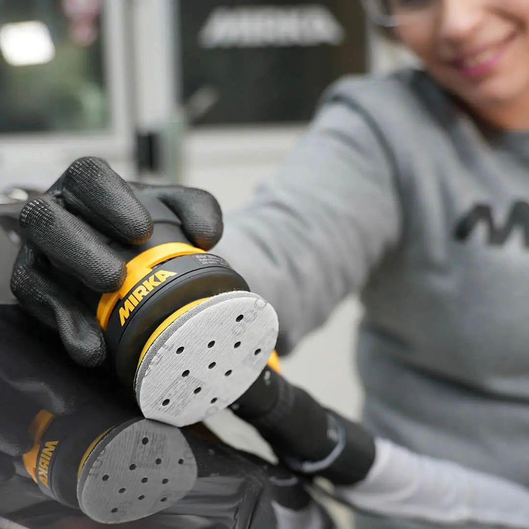 Mirka Iridium Soft Foam Abrasive 77mm Grip Multihole Abralon