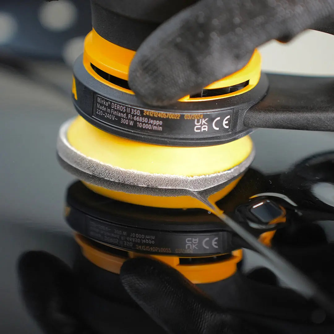 Mirka Iridium Soft Foam Abrasive 77mm Grip Multihole Iridium