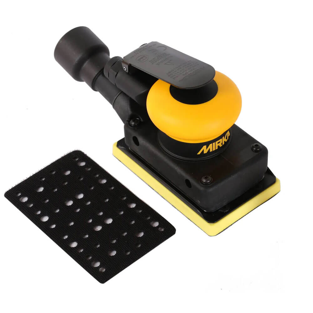 Mirka OS 353CV 81x133mm Central Vacuum Pneumatic Sander 3.0mm orbit Pros