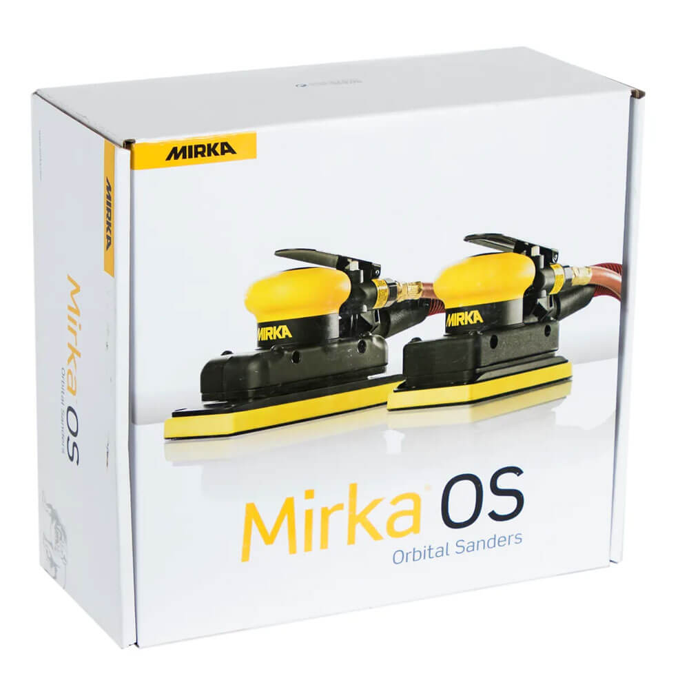 Mirka OS 353CV 81x133mm Central Vacuum Pneumatic Sander 3.0mm orbit Pros