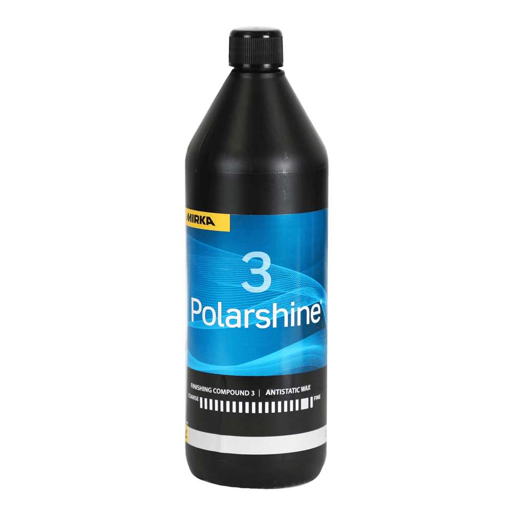 Mirka Polarshine 3 Nano Antistatic Wax Polishing Compound Polarshine