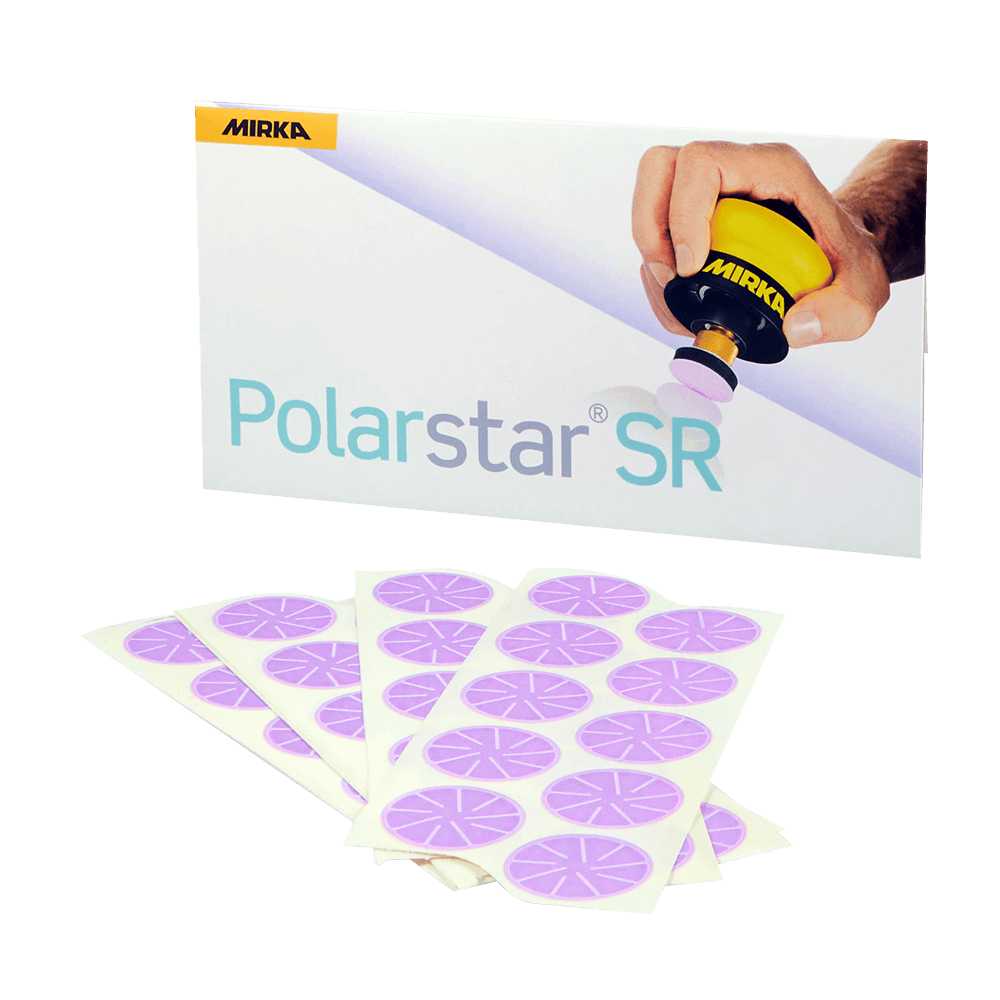 Mirka Polarstar SR 32mm Channel PSA P2500 - 100 Pack Polarstar