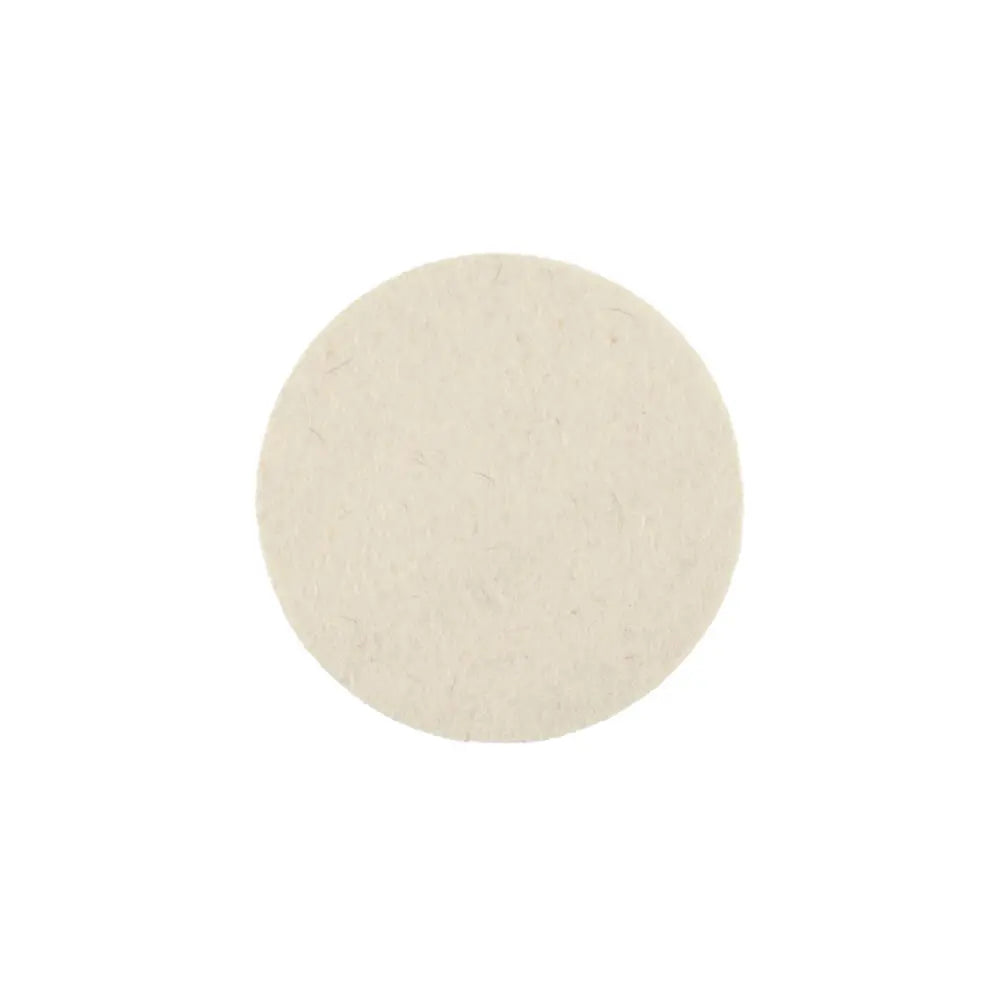Mirka Polishing Felt Pad 77x6mm Grip White, 2/Pack Mirka