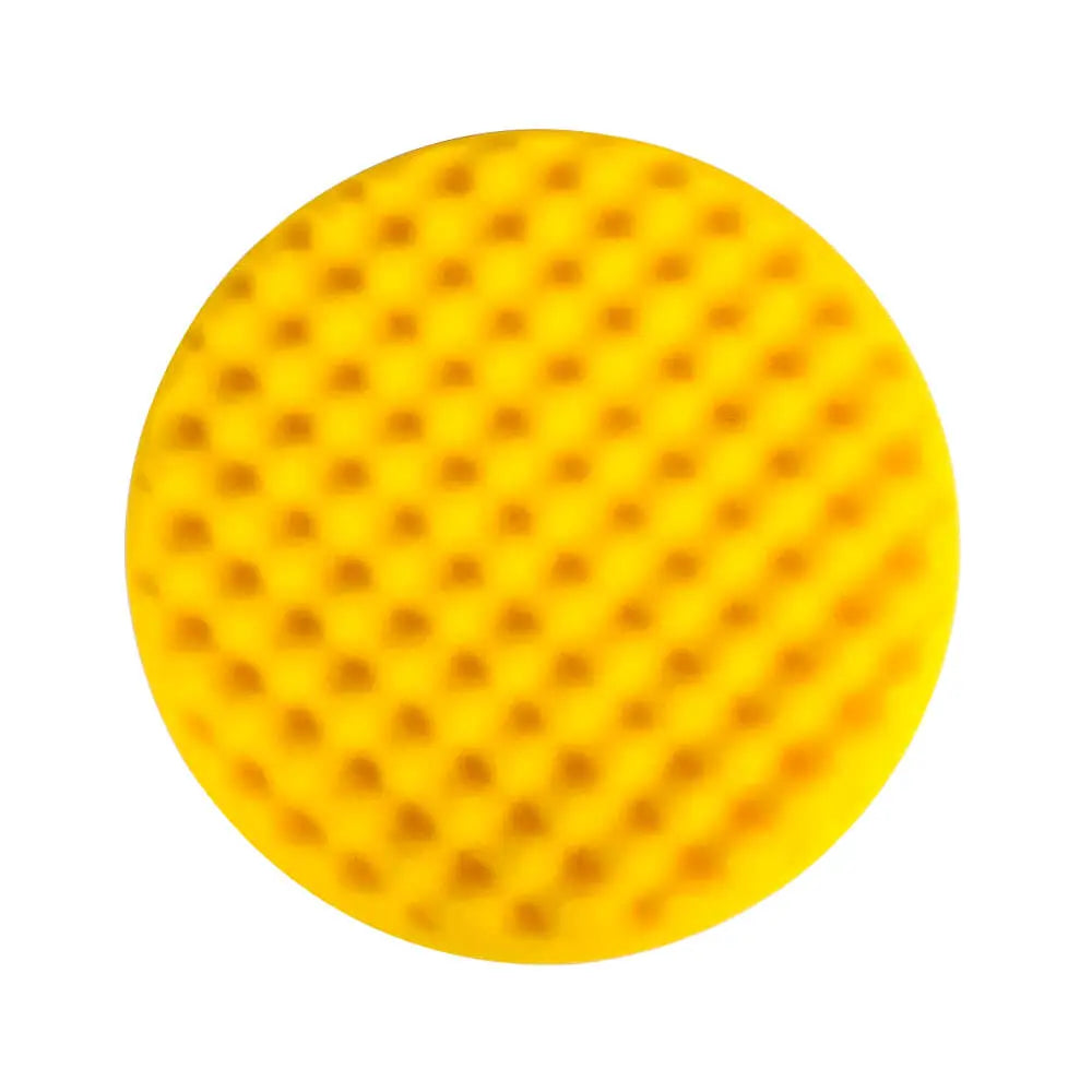 Mirka Polishing Foam Pad 150x25mm Yellow Waffle - 2 Pack Mirka