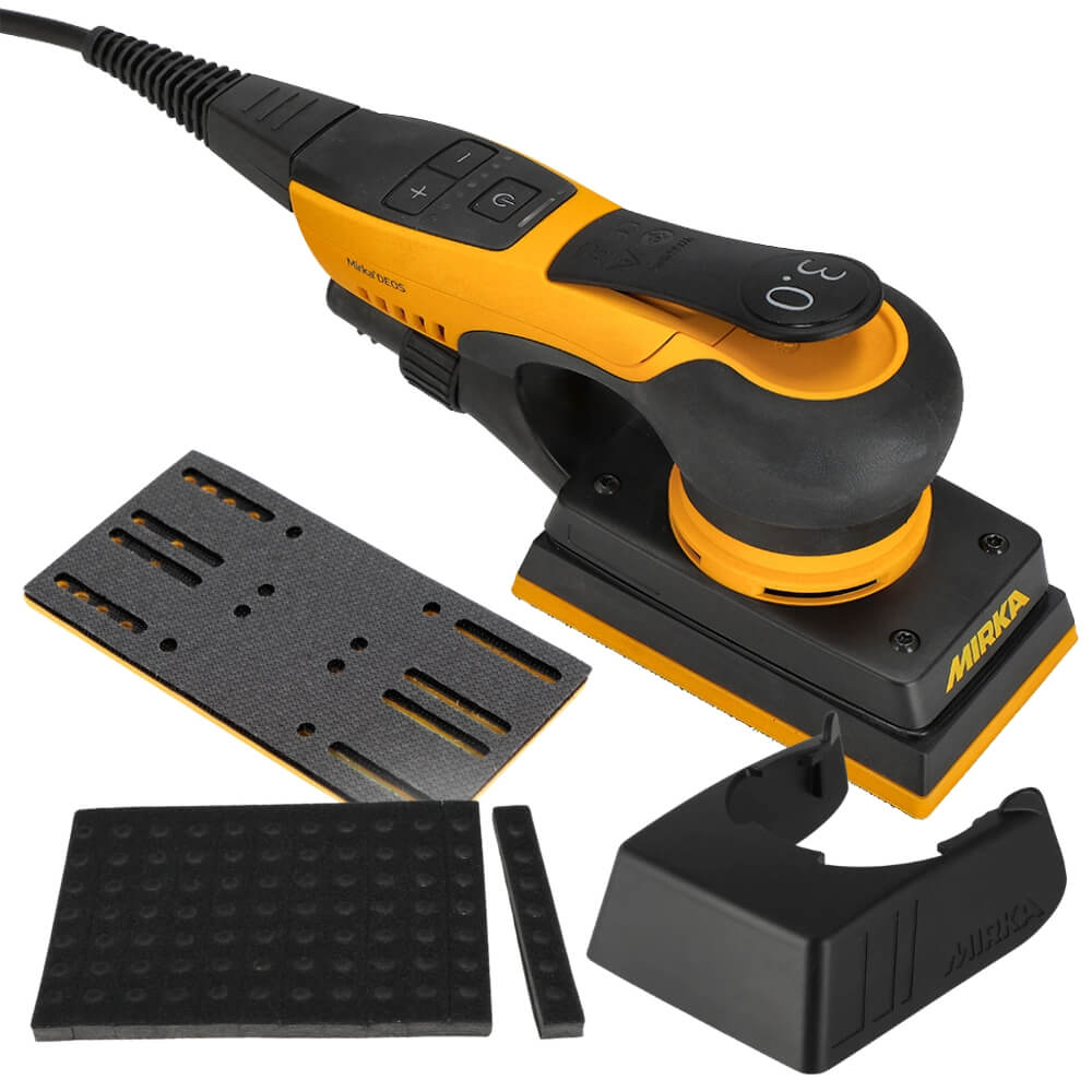 Mirka DEOS II 353CV + Accessories Kit Best Abrasives