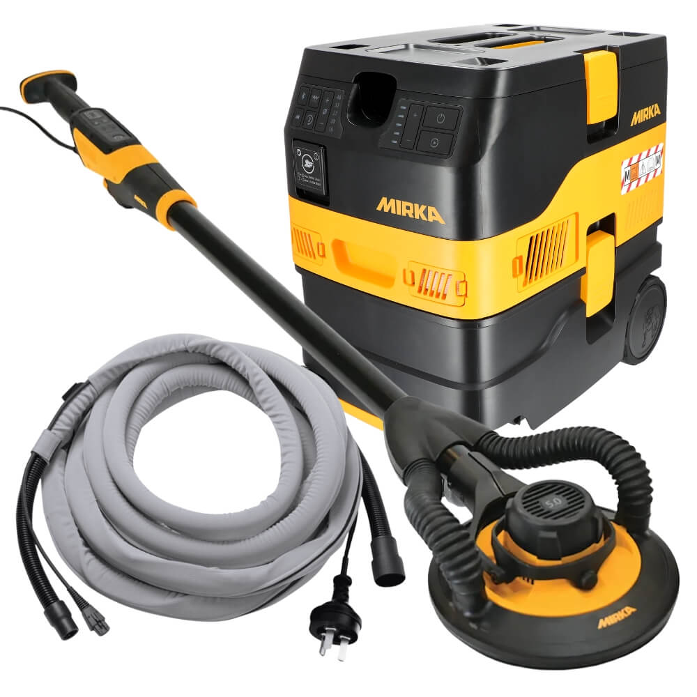 Mirka Dexos + Leros Wall Sanding Kit Best Abrasives