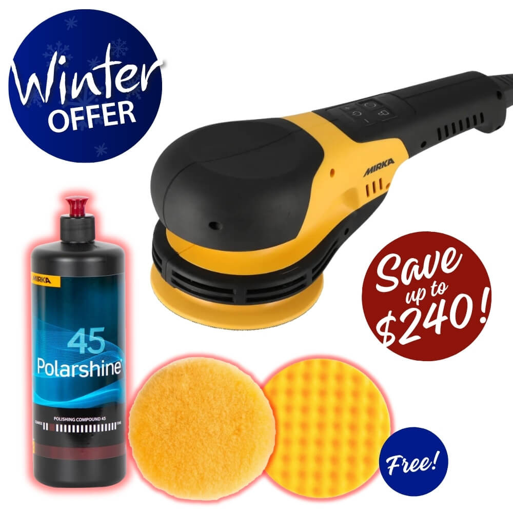 Winter Polaros Polisher + Polarshine Kit Best Abrasives