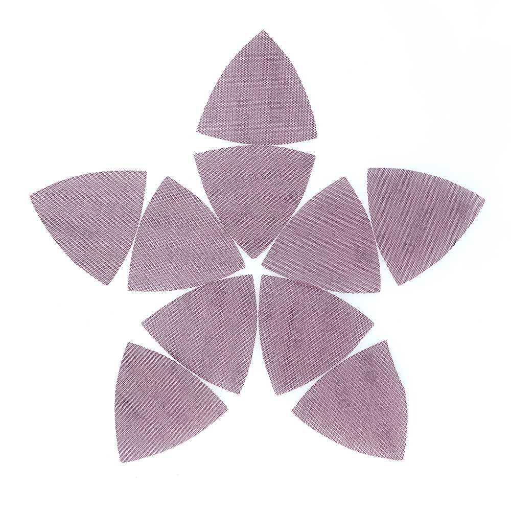 Mirka Abranet 93mm Triangle Sanding Sheet - 10 Pack Abranet