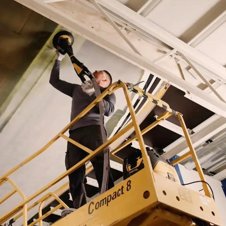 Mirka Leros-S 950Cv Wall Sander 225mm 5,0 Bag AN Leros