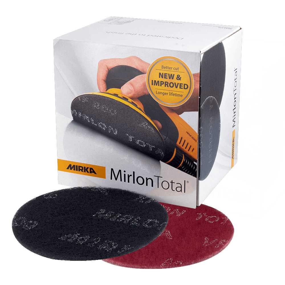 Mirka Mirlon Total 150mm Abrasive Discs, 20/Pack Mirlon Total