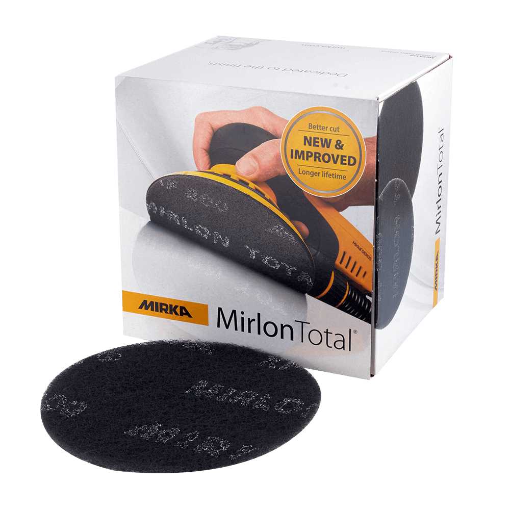 Mirka Mirlon Total 150mm Abrasive Discs, 20/Pack Mirlon Total