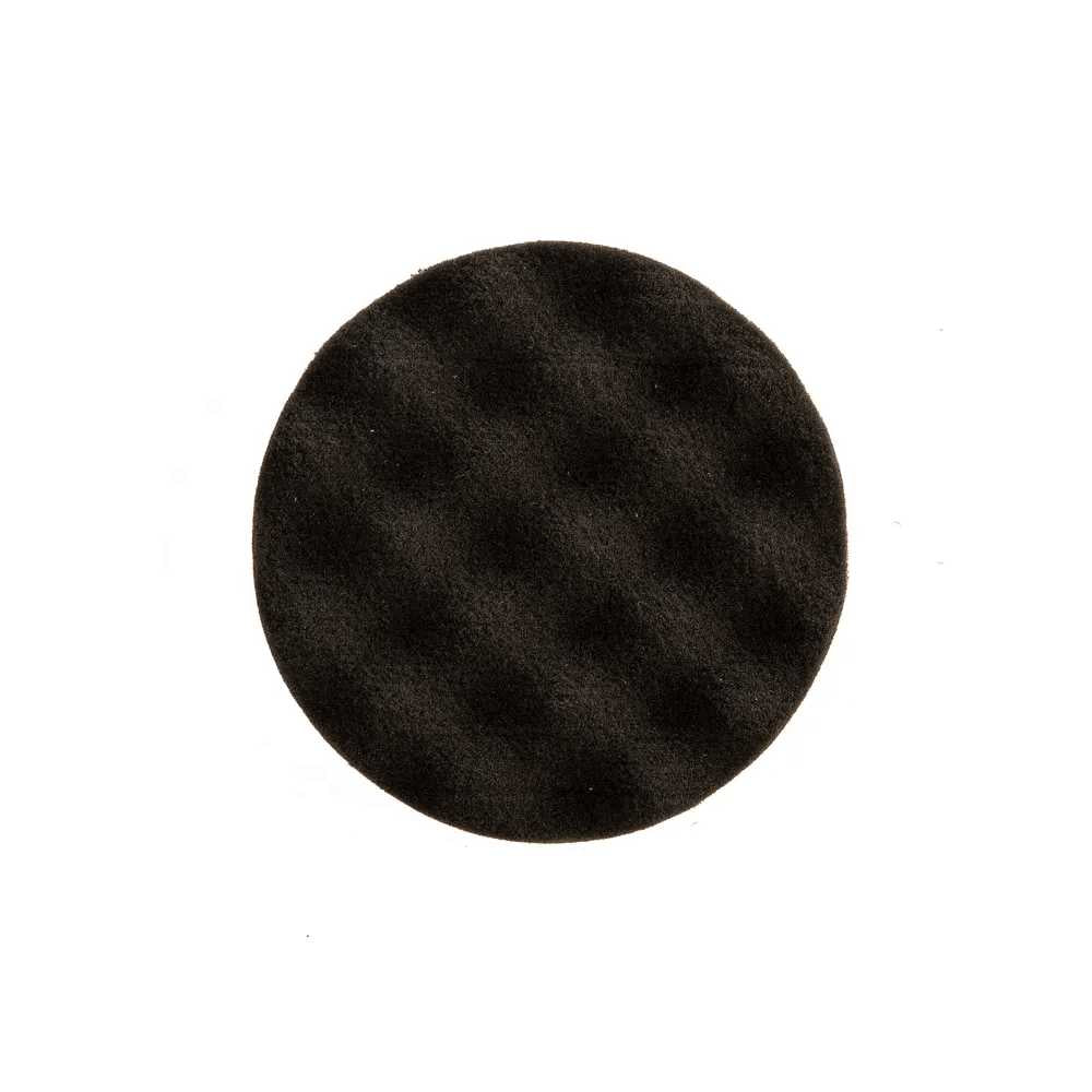 Mirka Polishing Foam Pad 85x25mm Black Waffle, 2/Pack Mirka