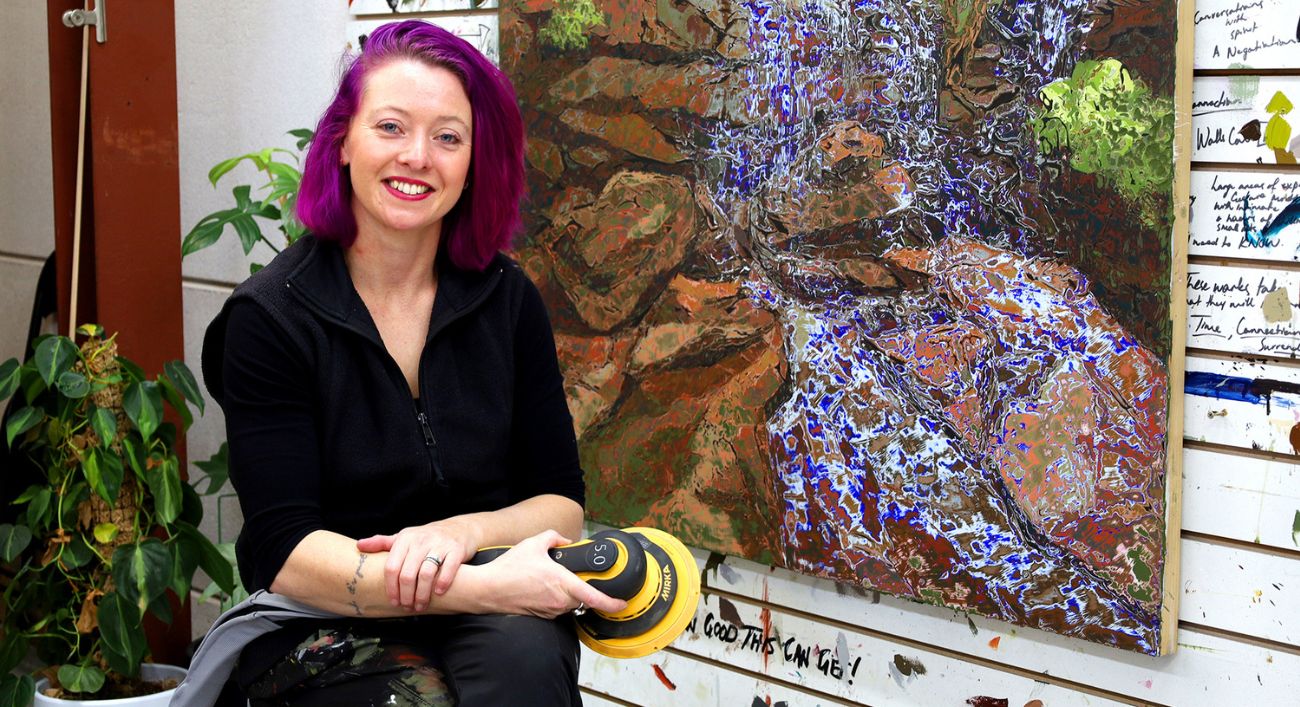 From Hand Sanding to Galleries Worldwide: Korynn Morrison’s Journey with Mirka Best Abrasives
