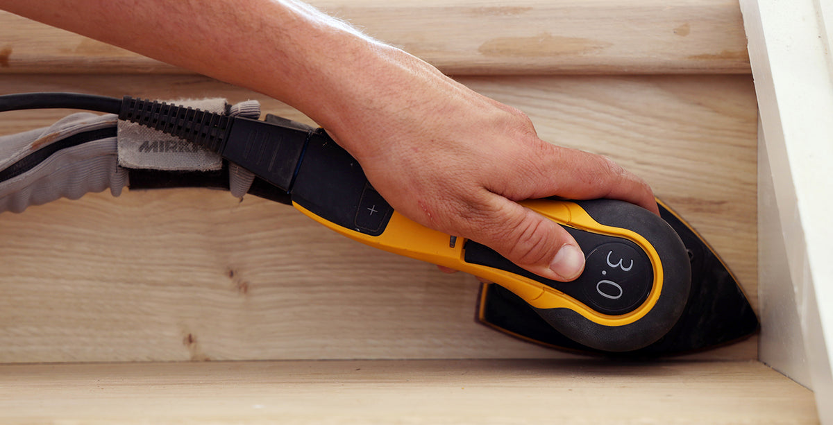 Mirka Delta - perfect for corners floor sanding