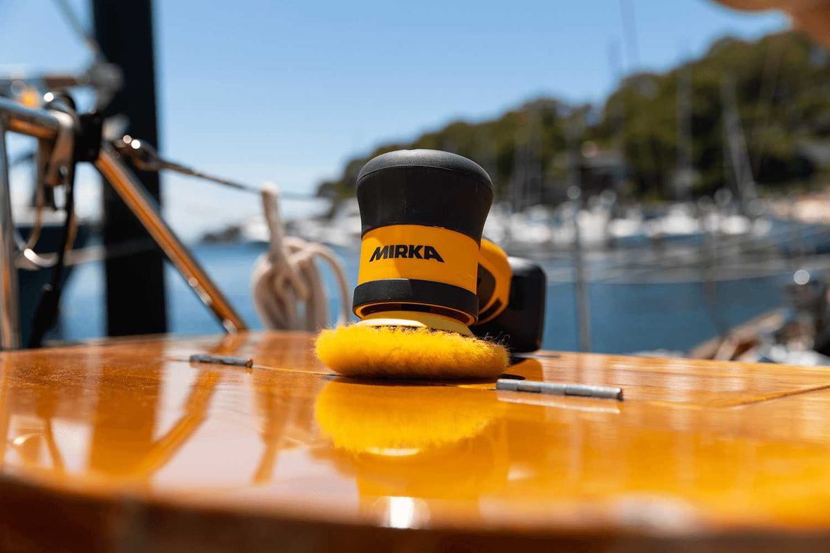 Polishing with Mirka