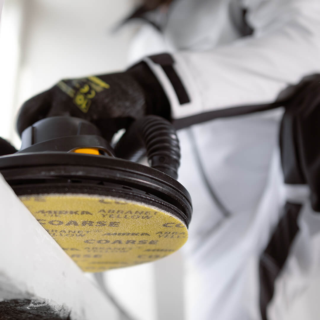 Mirka Abranet Yellow Net Abrasive 225mm Grip - 20 Pack Abranet Yellow