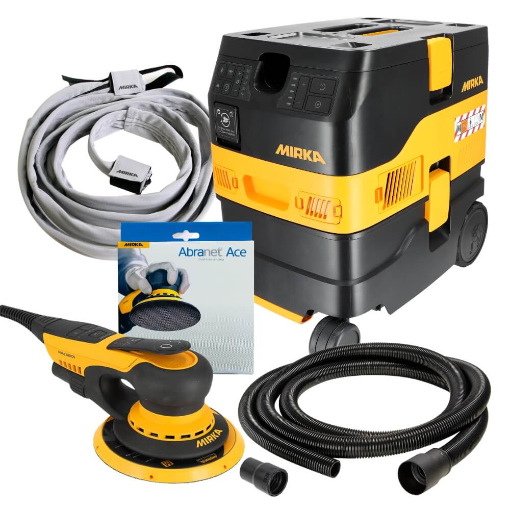 Mirka Deros II + Dexos Start up Kit Best Abrasives