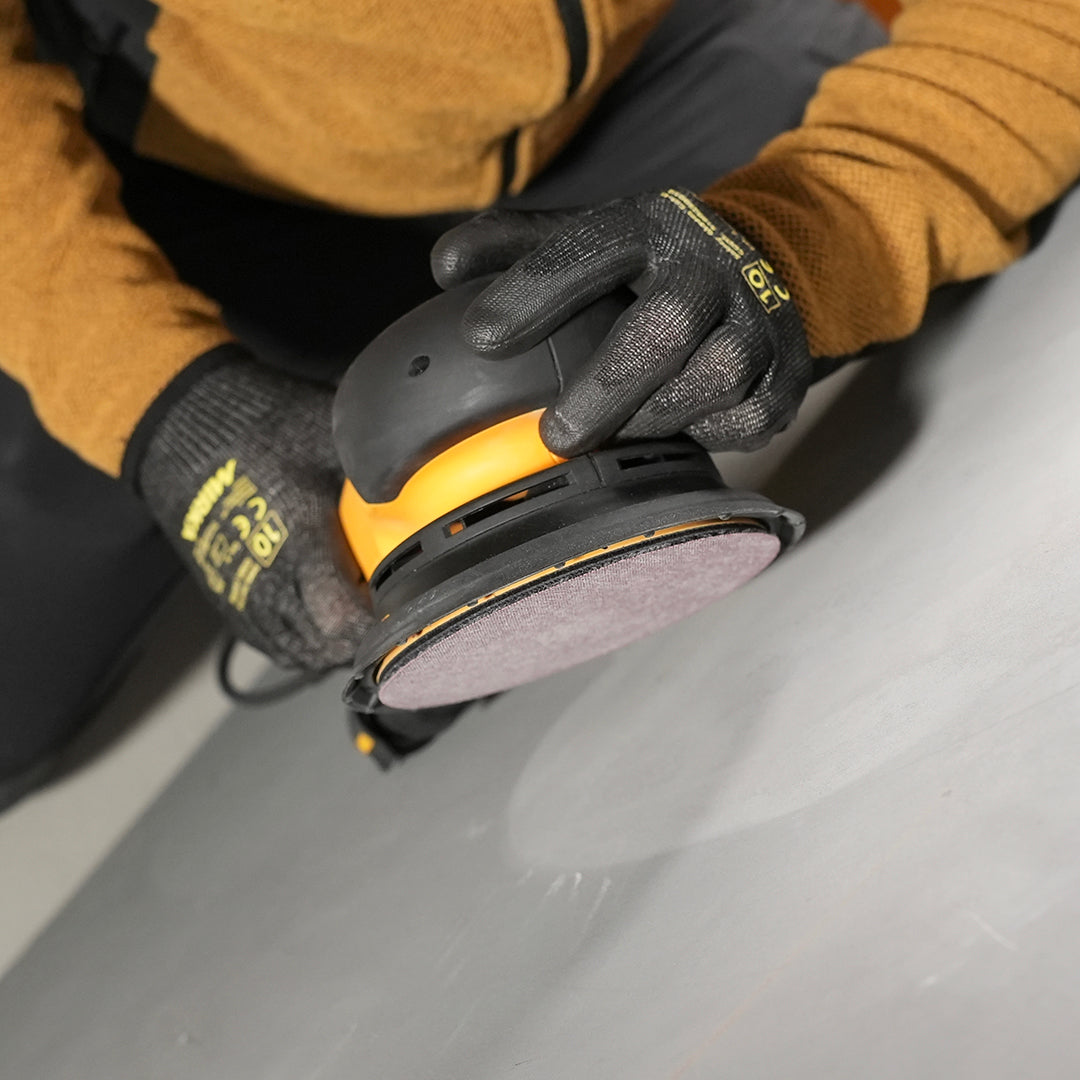 Mirka Deros RS 600 150mm Rotary Sander in Case AN Deros