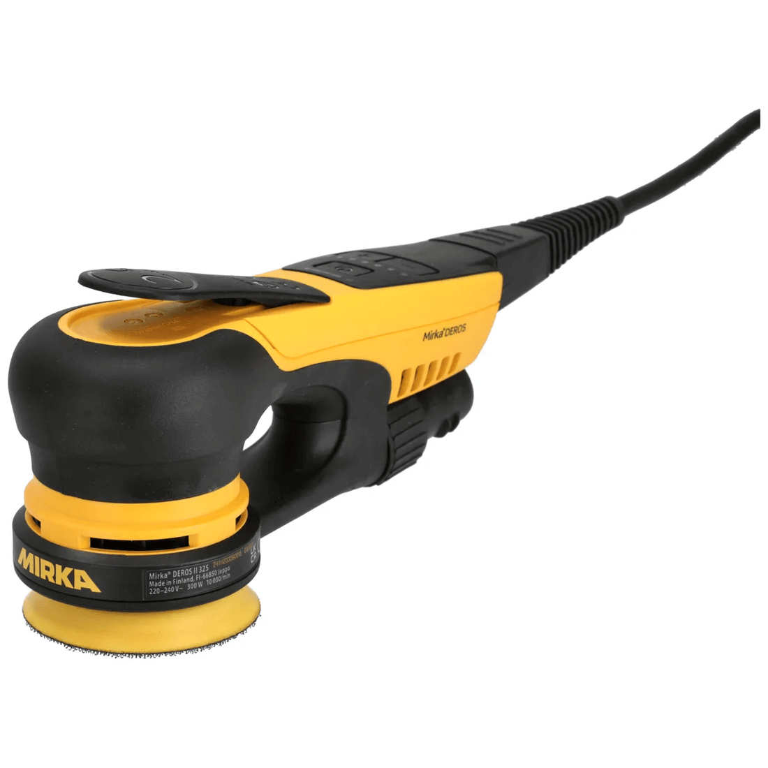 Mirka Deros II 325CV 77mm Random Orbital Sander - 2.5mm Orbit Best Abrasives