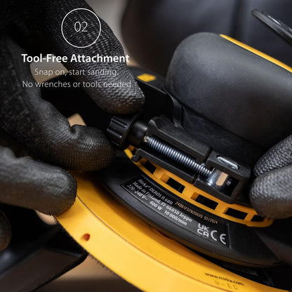 Mirka Edge Guide for Deros 125/150mm Mirka