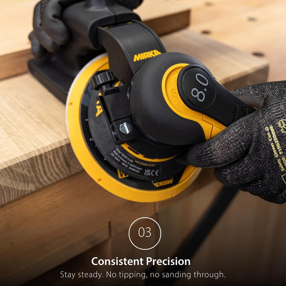 Mirka Edge Guide for Deros 125/150mm Mirka