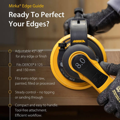 Mirka Edge Guide for Deros 125/150mm Mirka