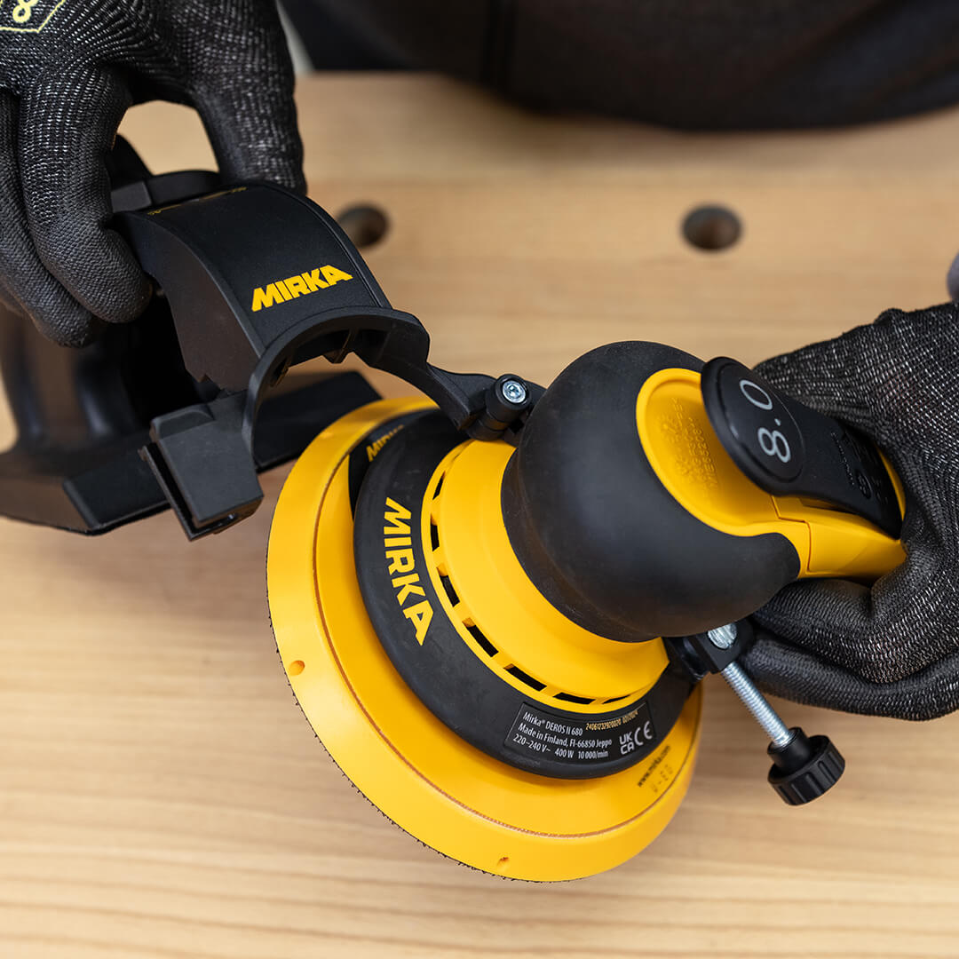 Mirka Edge Guide for Deros 125/150mm Mirka