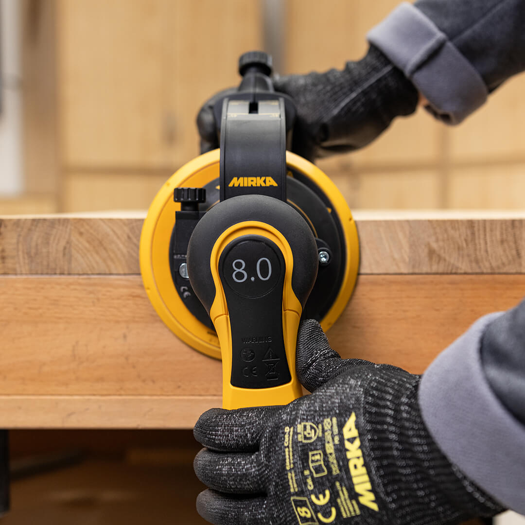 Mirka Edge Guide for Deros 125/150mm Mirka