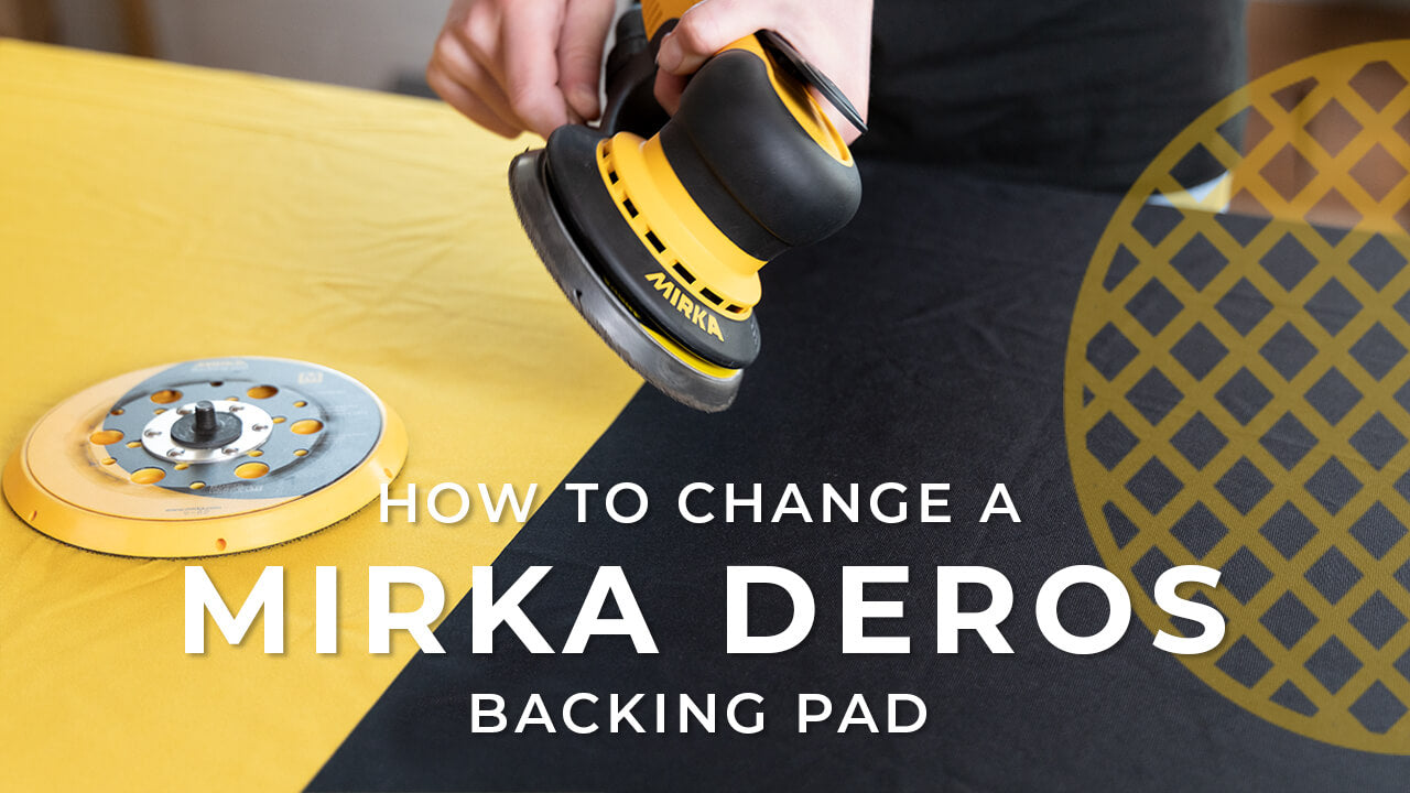 Load video: How to change your backing pad