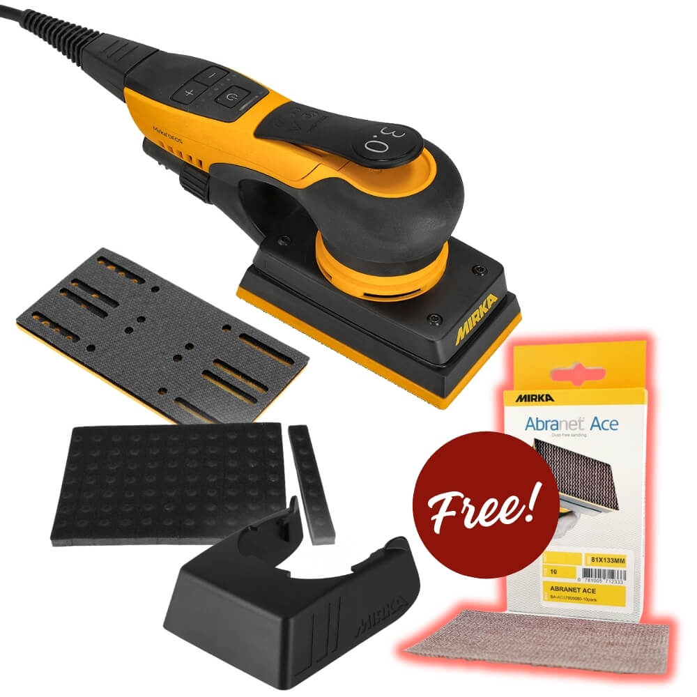 Mirka DEOS II 353CV + Accessories Kit