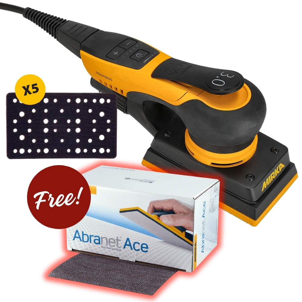 Mirka DEOS II 353CV + Abranet Ace Kit