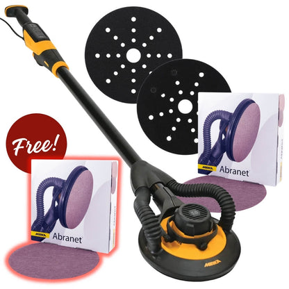 Mirka LEROS Wall Sander + Abranet Value Kit