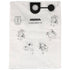 Mirka Dust Bag Fleece for DEXOS 1230 5 Pack Dexos