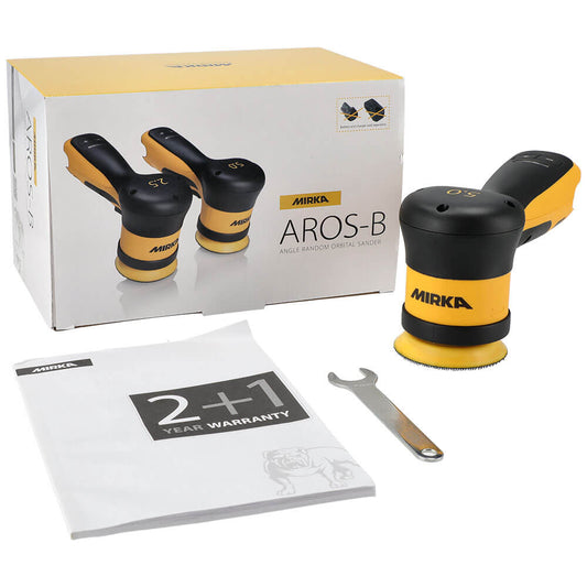 Mirka AROS-B 350 Cordless Sander 77mm max 12V Orbit 5.0mm Aros-b