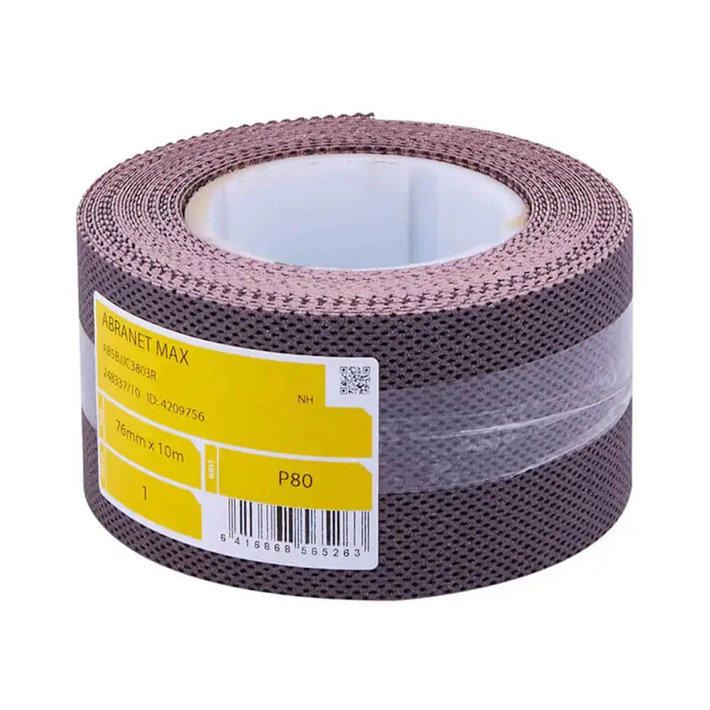 Mirka Abranet Max Roll for Drum Sanders - 76mm x 10m, Single - Best Abrasives