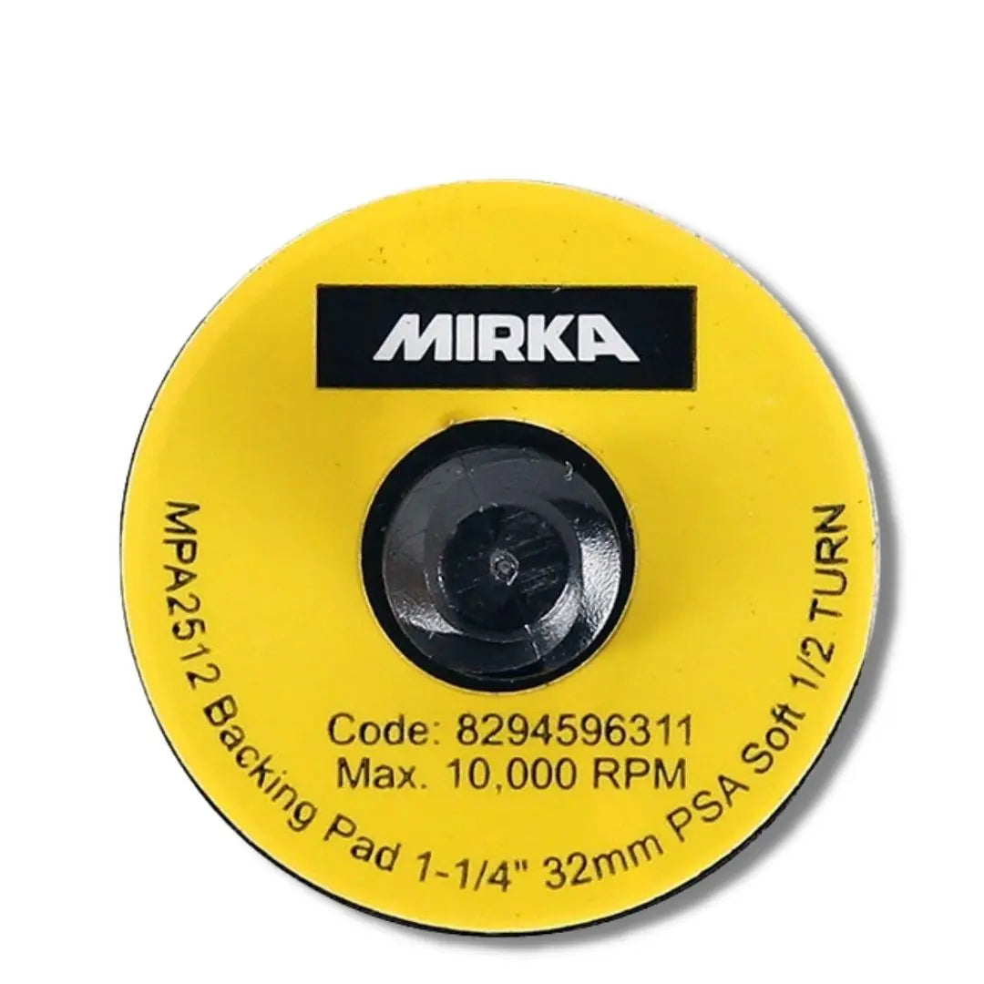 Mirka Backing Pad - Quick Lock, 32mm, PSA, Soft Mirka