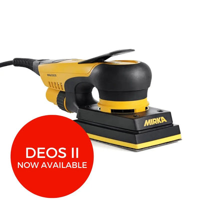 Mirka Deos 353CV Sander - 81x133mm - 3mm Orbit Deos