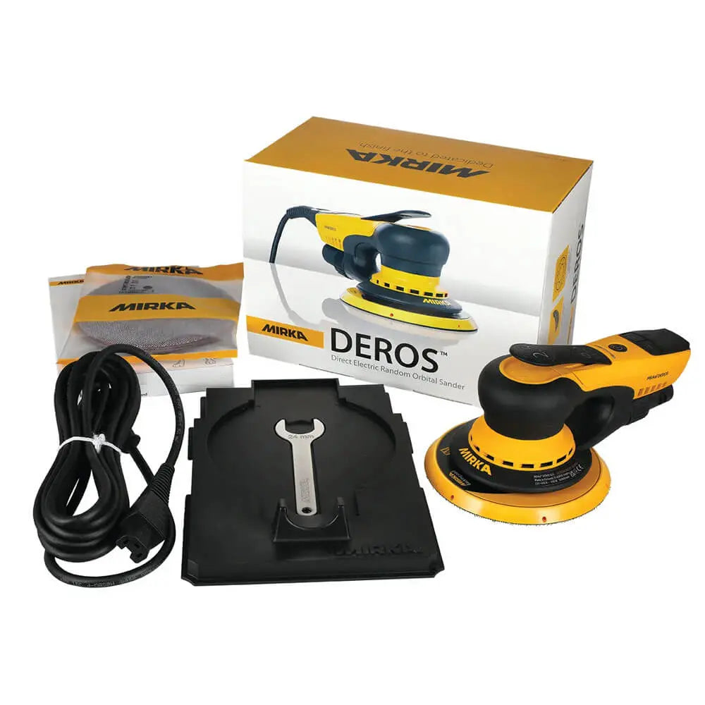 Mirka Deros 150mm Random Orbital Sander - 2.5mm Orbit 625CV Deros