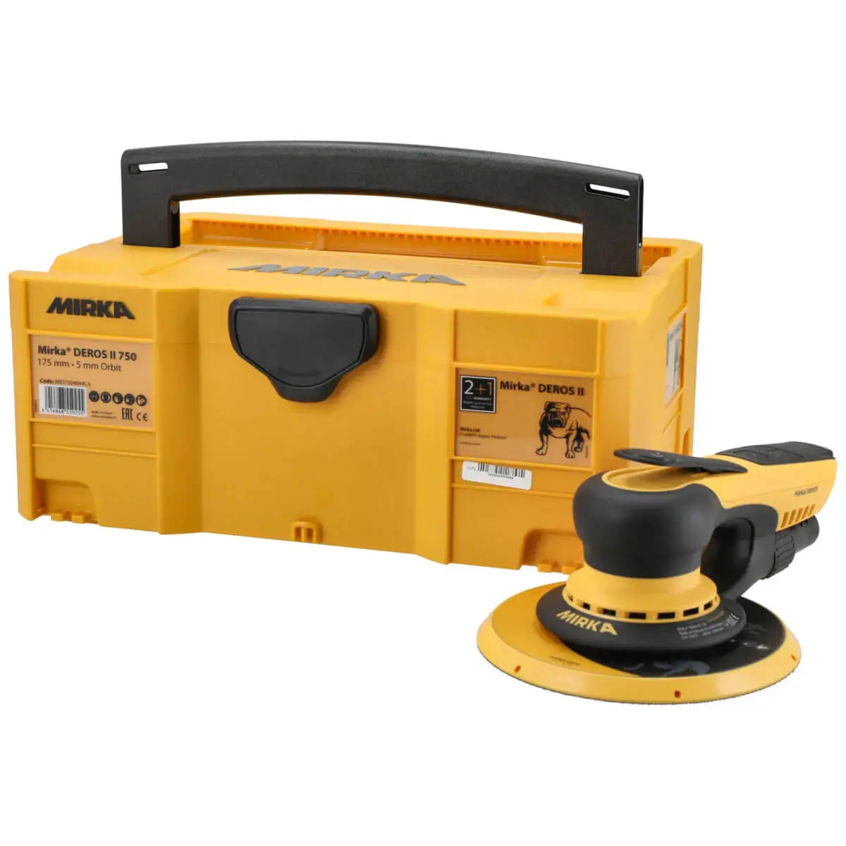 Mirka Deros II 750AN 175mm, Orbit 5.0mm Deros