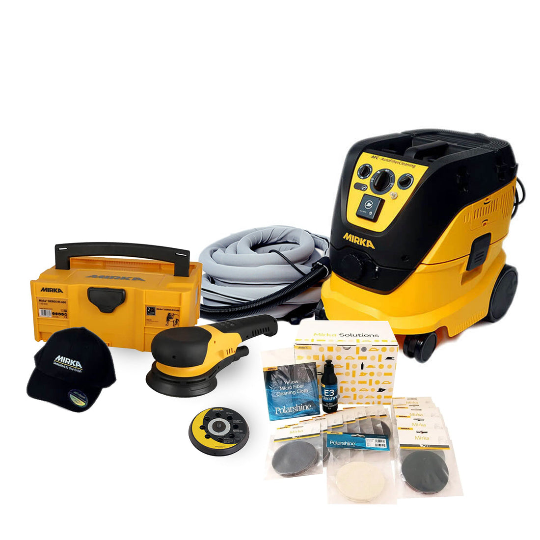 Mirka Glass Sanding &amp; Polishing Kit Best Abrasives