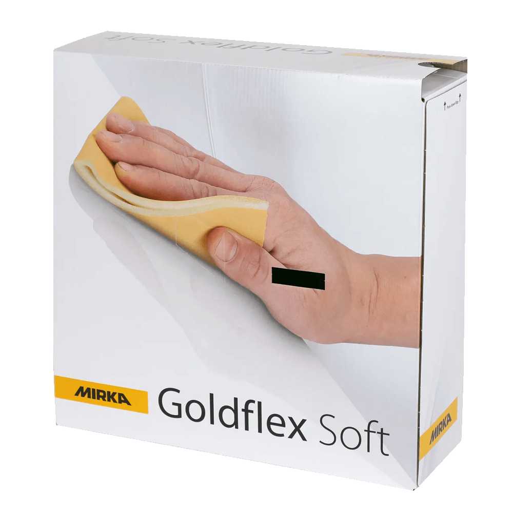 Mirka Goldflex Soft Perforated Sanding Roll 115x125mm Goldflex
